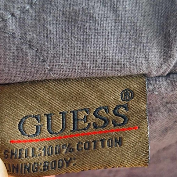 Guess Lined Jacket in Hunter Green Size Small - Picture 9 of 11